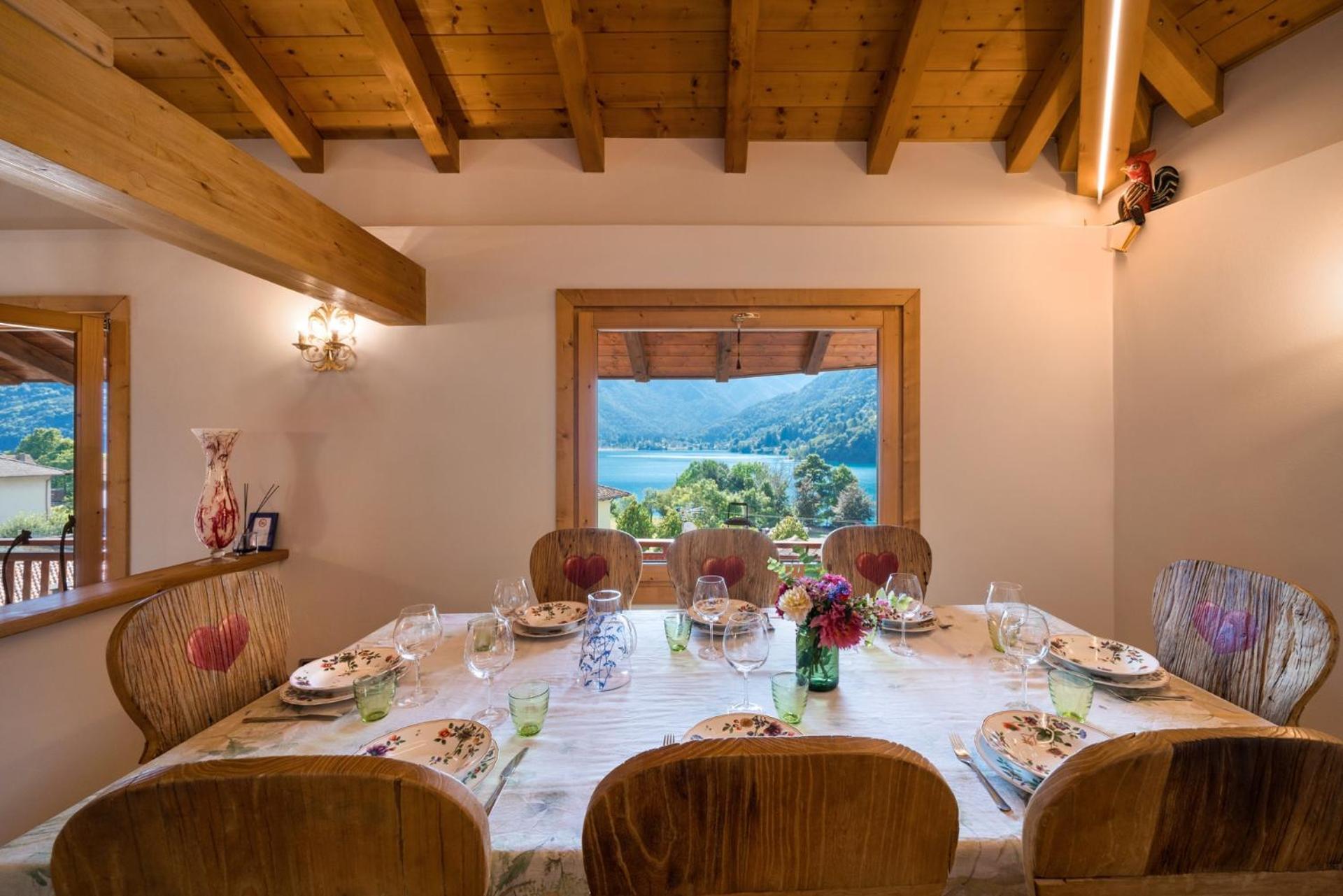 Appartamento Casa Monica Ledro Attico Mezzolago Esterno foto
