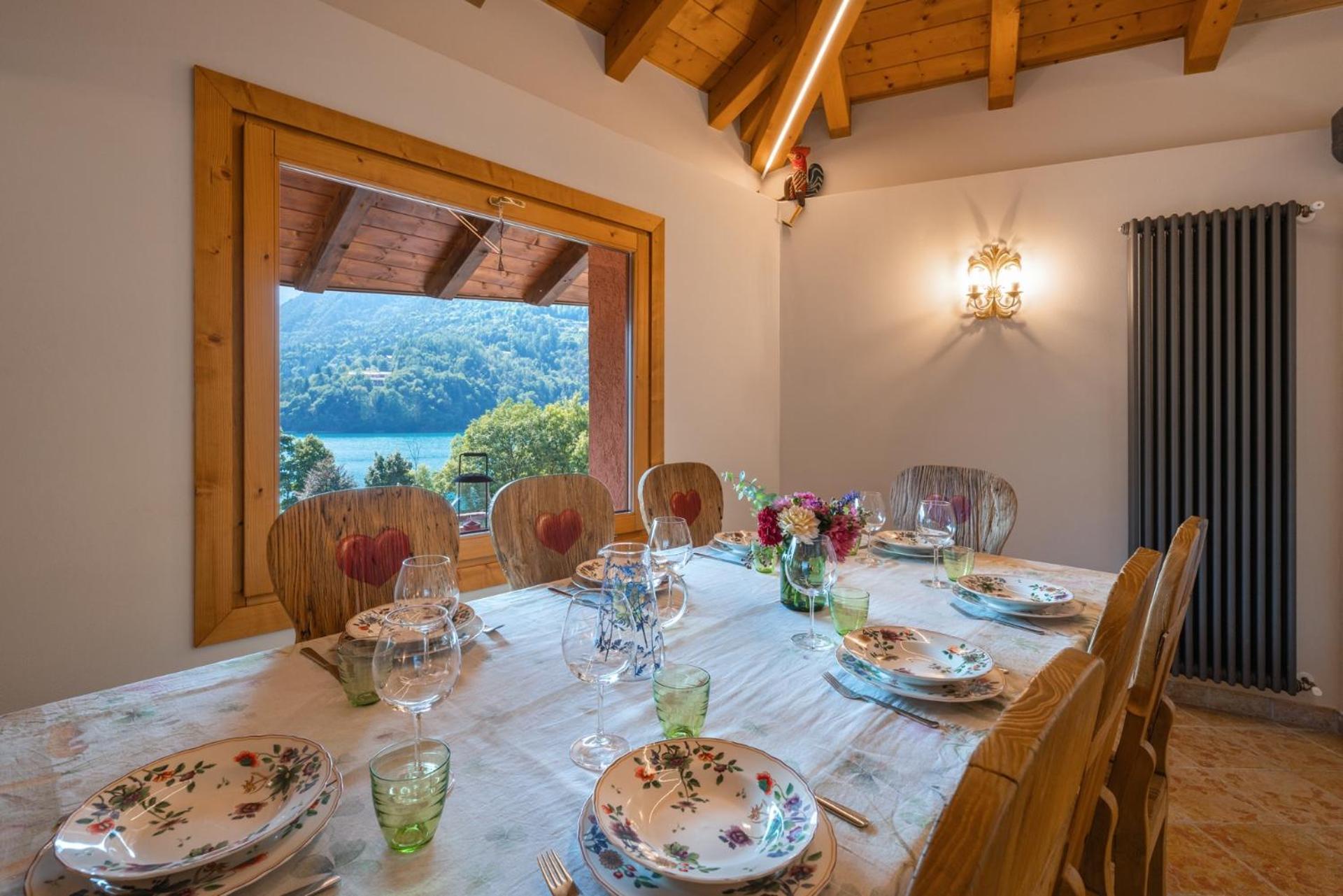 Appartamento Casa Monica Ledro Attico Mezzolago Esterno foto