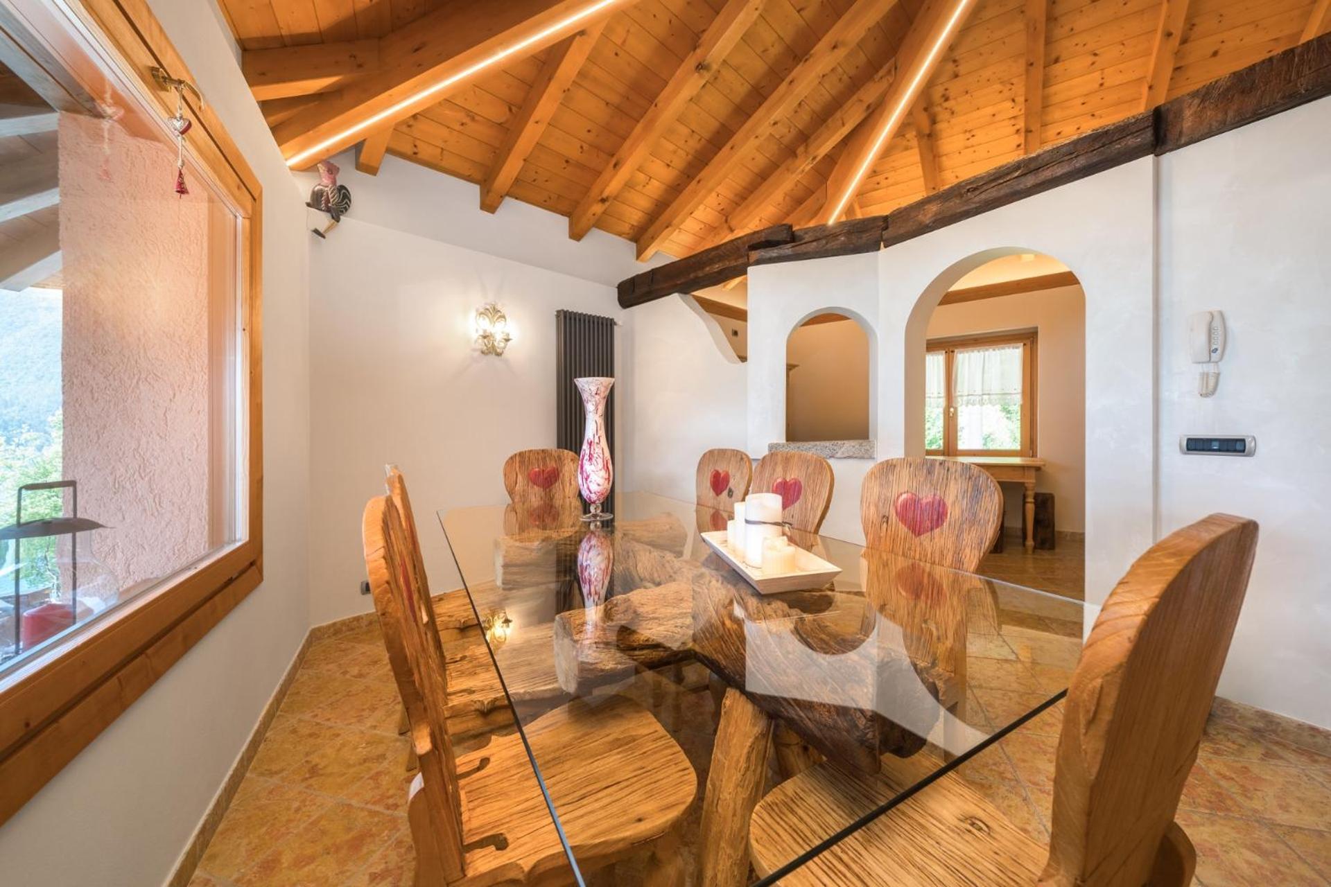 Appartamento Casa Monica Ledro Attico Mezzolago Esterno foto