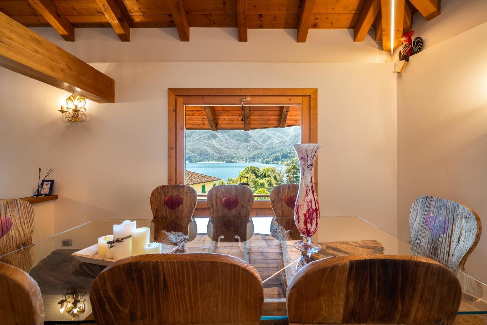 Appartamento Casa Monica Ledro Attico Mezzolago Esterno foto
